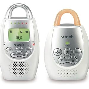 VTech DM221 Safe & Sound Digital Audio Baby Monitor with two units